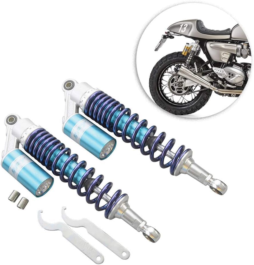 320mm 12.5 Zoll 7mm Feder Universal Motorrad Stossdämpfer Hinterradaufhängung ATV Quad Roller Dirt B