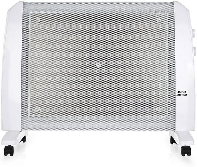 Orbegozo RM 2010 - MICA-Heizstrahler, 2000 W, Umkippschutz, einstellbares Thermostat, verbraucht kei