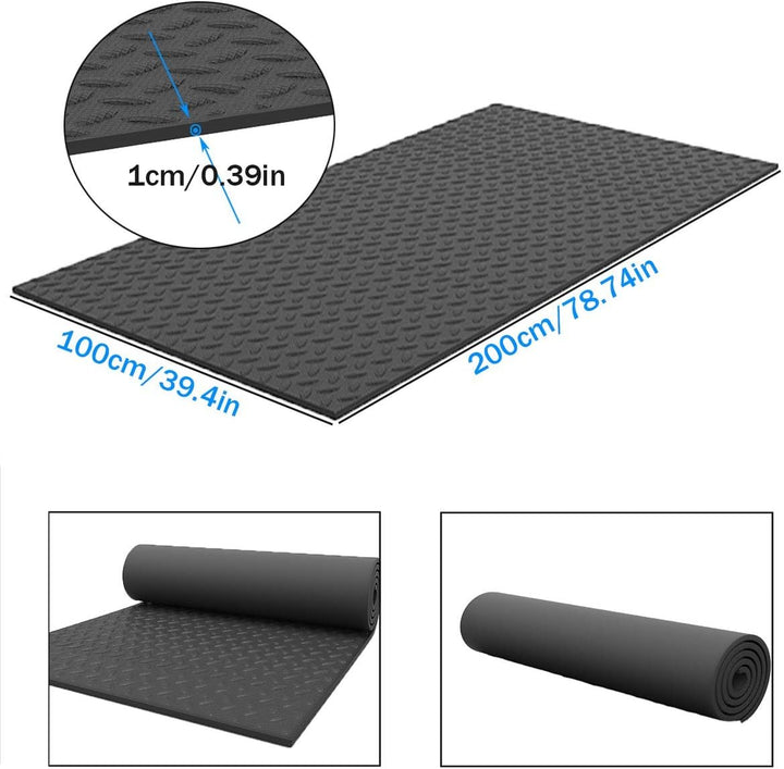 Laufband Schallschutzmatte Bodenschutzmatte Antivibrationsmatte Unterlage Antirutsch Antirutschmatte