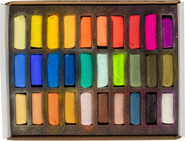 Sennelier Pastells Soft Half ST sortiert, Einheitsgrösse 30 stück (1er Pack) sortiert, 30 stück (1er