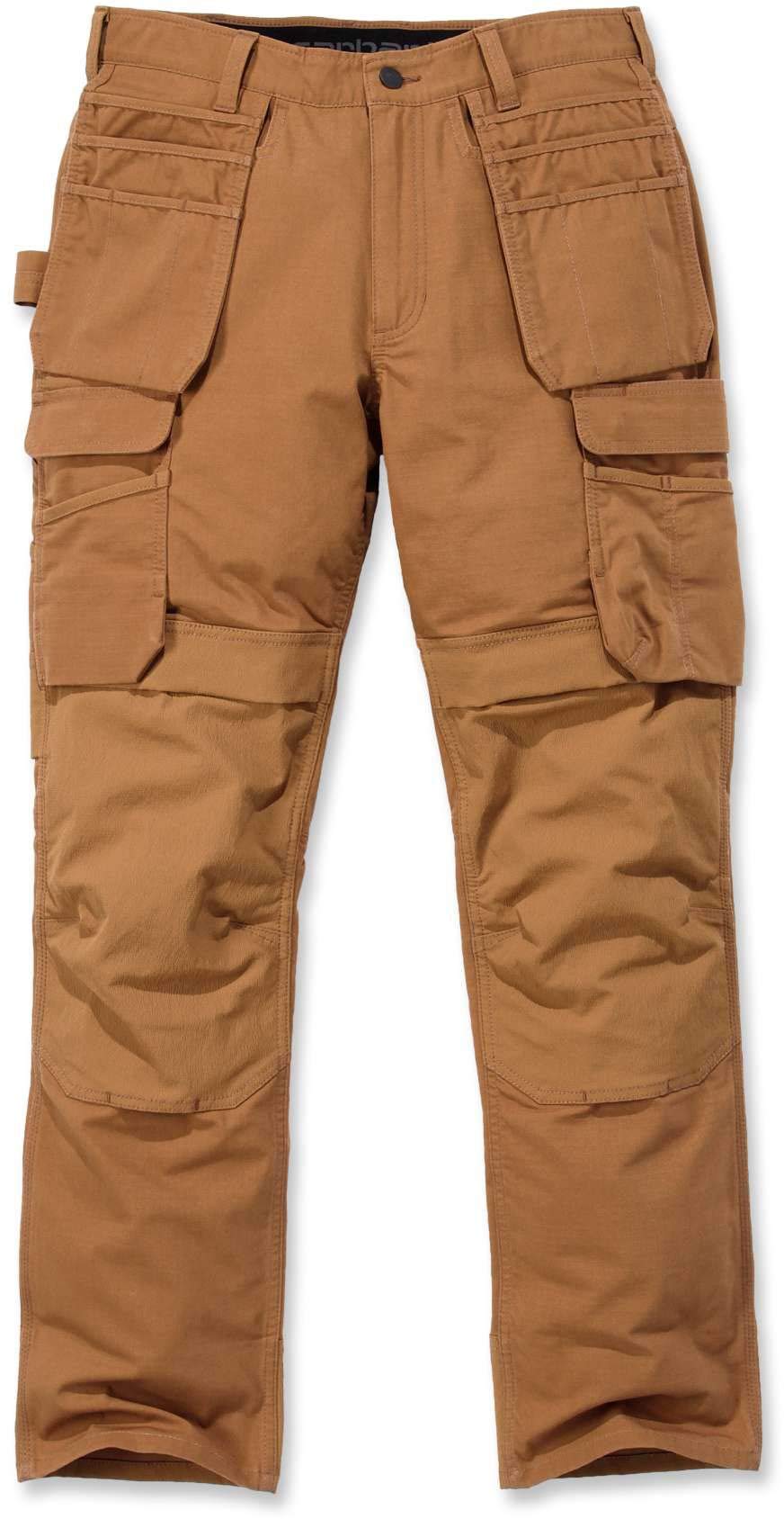 Carhartt Herren Stalen Rugged Flex Relaxed Fit Dubbele Front Cargo Multi-Pocket Werkbroek Pants, Car