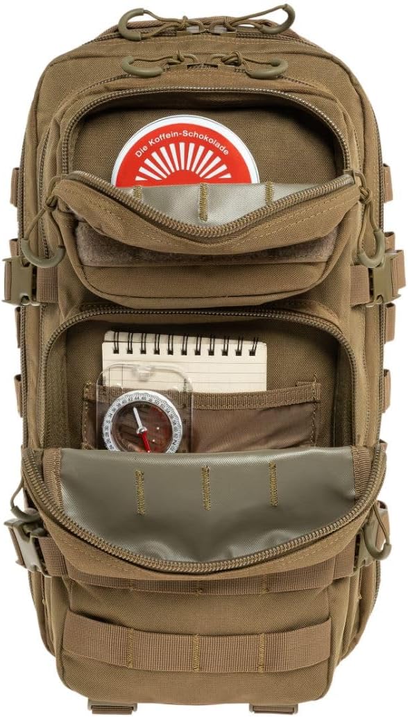 Tactical Polygon Small 20L Taktischer Rucksack – Coyote | Militär & Outdoor Rucksack Herren | Mit MO