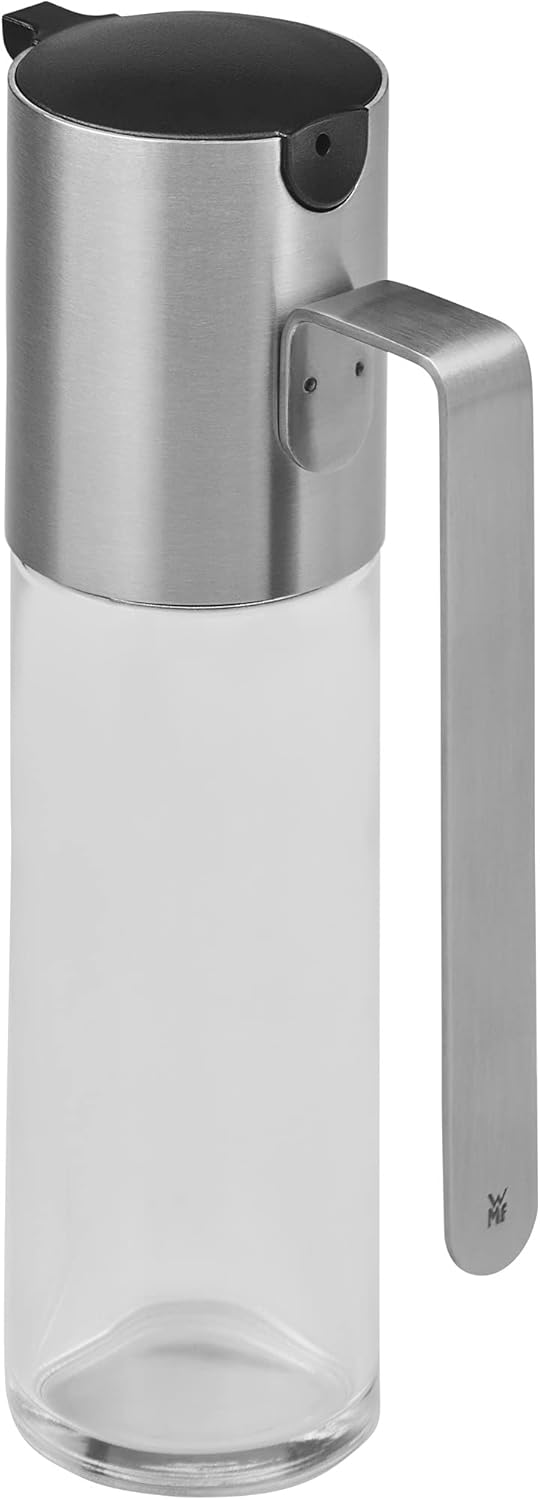 WMF Basic Essig- Ölspender 120ml, Essig und Öldosierer mit Aromadeckel, Rücklauföffnung, Glasbehälte