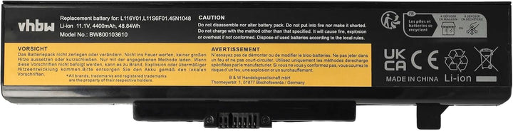 vhbw Akku kompatibel mit Lenovo Thinkpad Edge E530, E430, E435, E445, E430c, E431, E530c, E531 Noteb