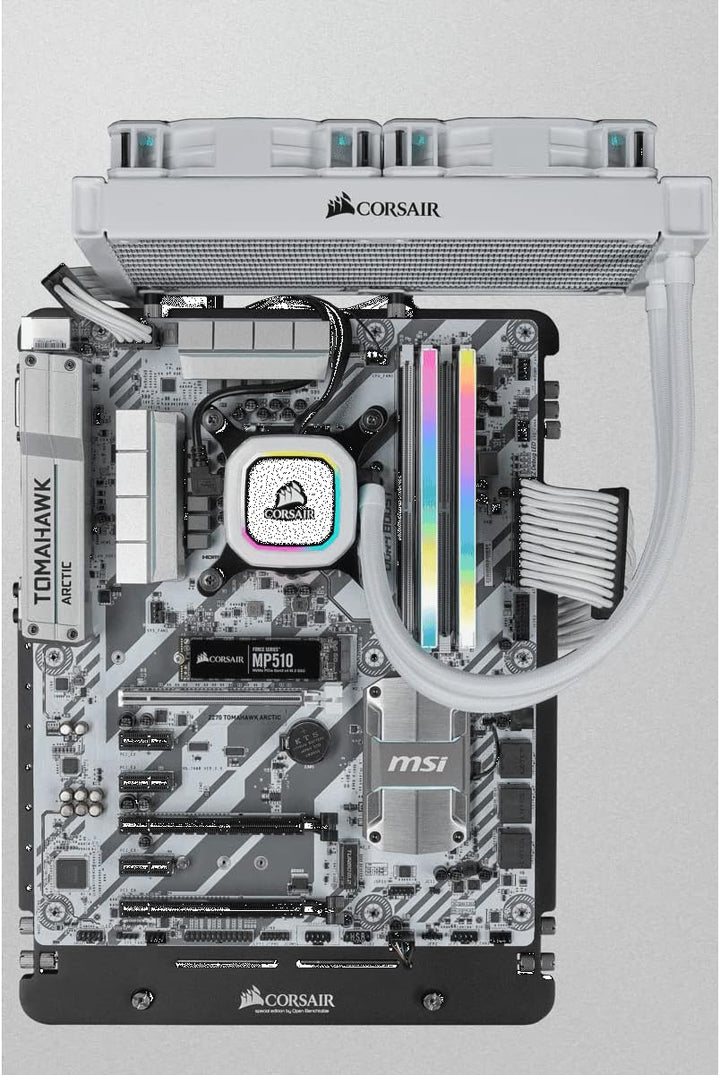 Corsair VENGEANCE RGB PRO SL 32GB (2x16GB) DDR4 3200 (PC4-25600) C16 1.35V Desktop Memory - Weiss 2
