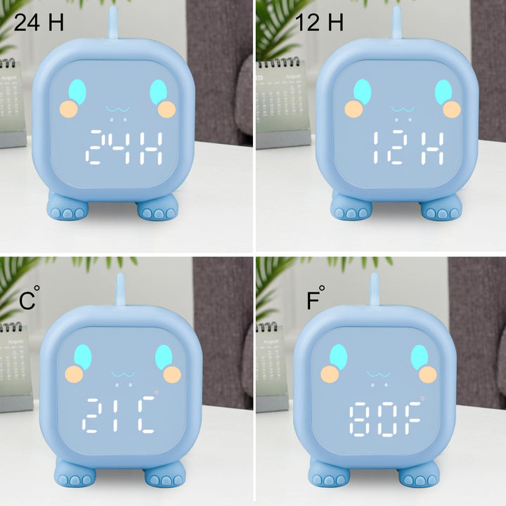 Digitaler Kinderwecker für Jungen Und Mädchen 4–16 Jahre | Multifunktionaler Wecker Kinder mit Bunte