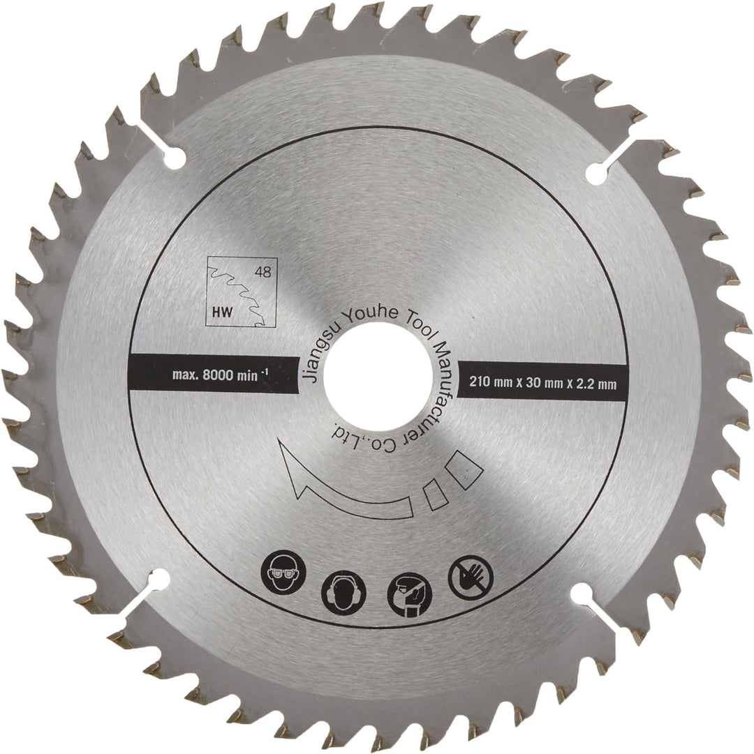 Scheppach Sägeblatt Set 3 teilig | für Tischkreissäge HS80 & Tauchsäge PL75 | ideal für MDF-Paletten