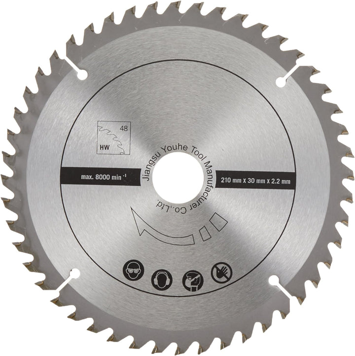 Scheppach Sägeblatt Set 3 teilig | für Tischkreissäge HS80 & Tauchsäge PL75 | ideal für MDF-Paletten