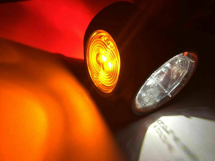 MelTruck® 2x LED Umrissleuchte Begrenzungsleuchte E9 R+L für LKW PKW Anhänger