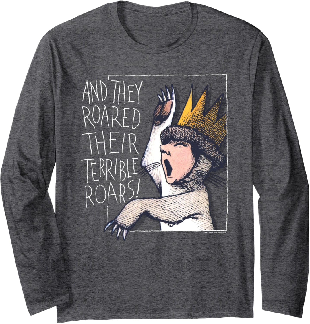 Where the Wild Things Are Roar Langarmshirt
