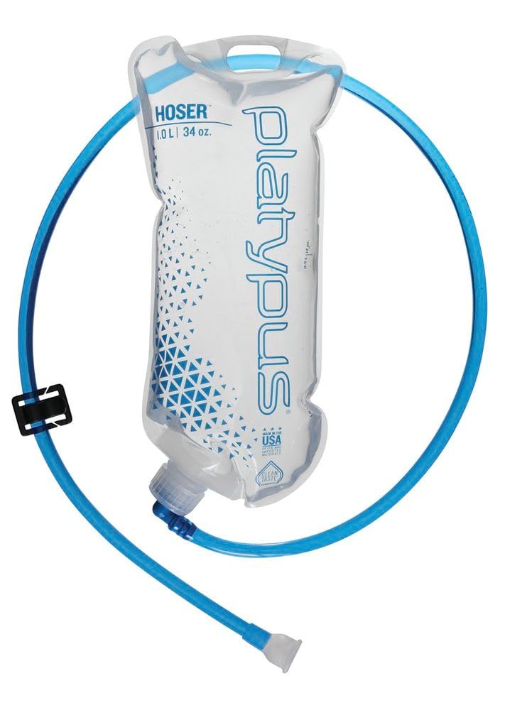 Platypus Schlauch, 2,0 l Clear und Transparent 1 Liter, Clear und Transparent 1 Liter
