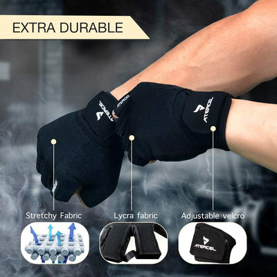 ATERCEL Fitness Handschuhe, Trainingshandschuhe für Crossfit, Bodybuilding, Radsport, Gym, Krafttrai