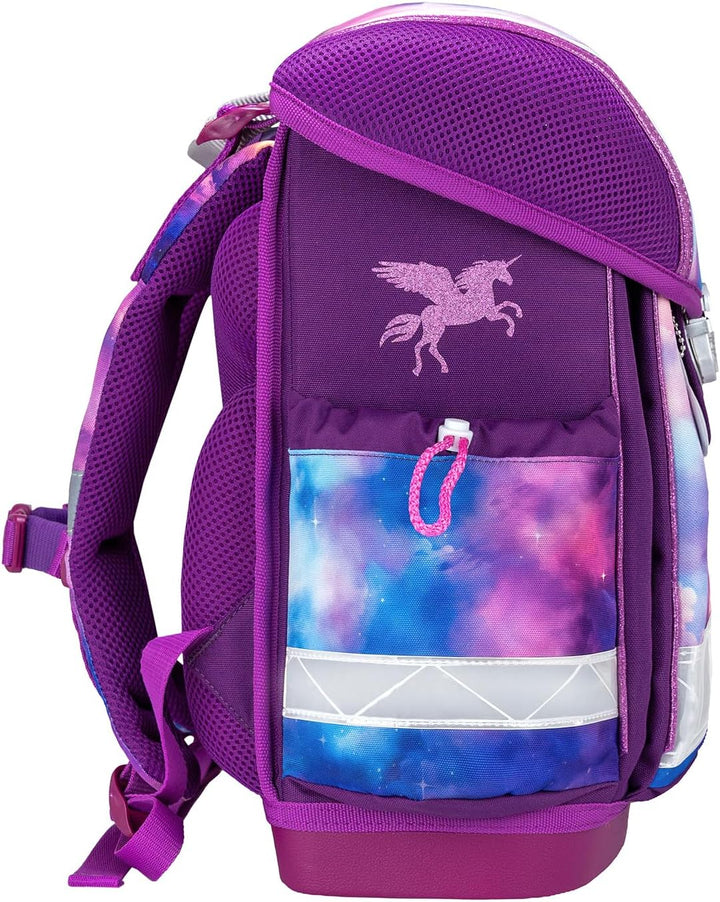 Belmil Classy Schulranzen Set 4 - teilig (403-13/AG/S) M Pegasus, M Pegasus