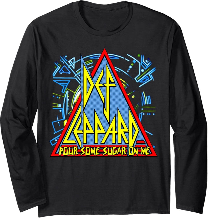 Def Leppard – Sugar Logo Langarmshirt