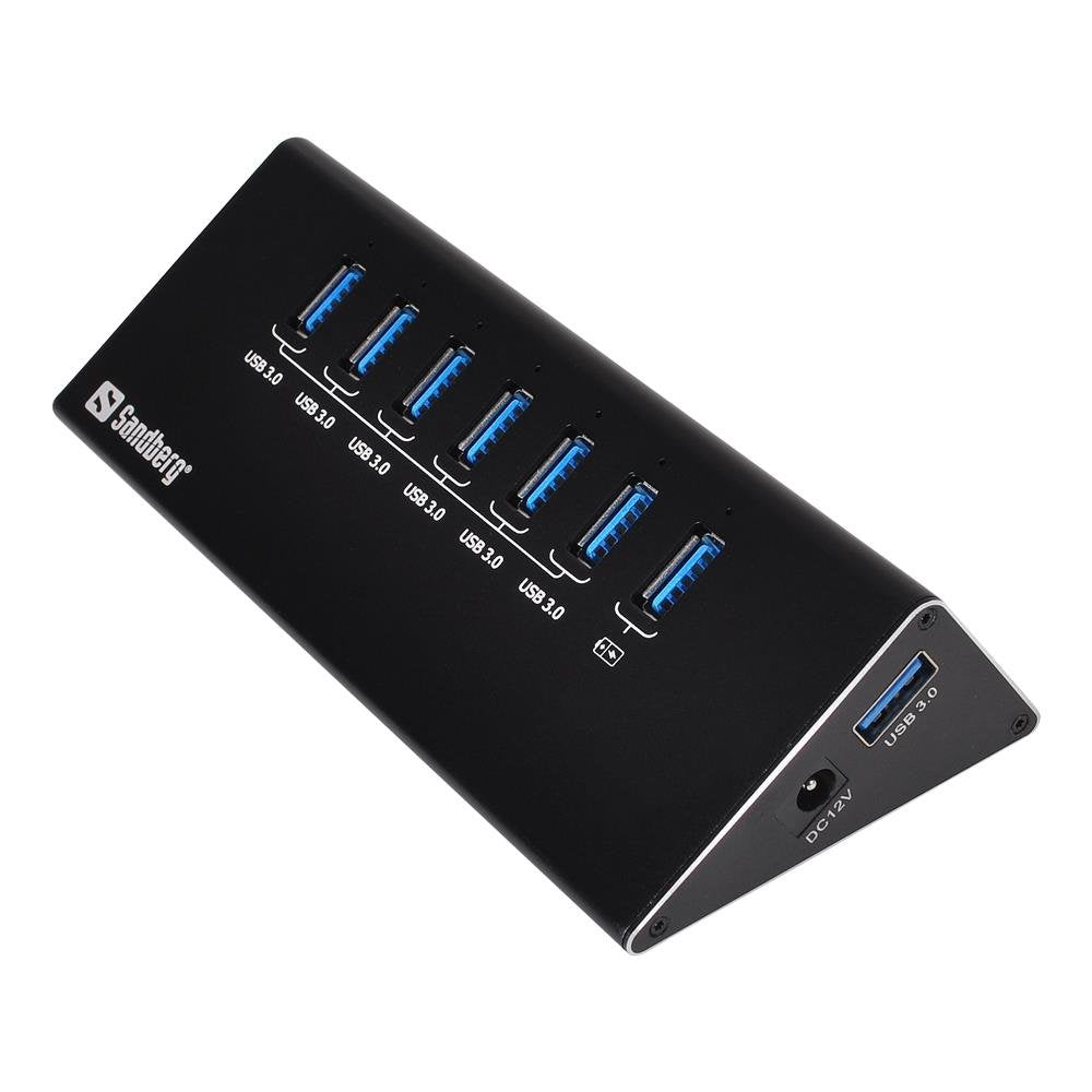 Sandberg USB 3.0 Hub mit 6 1 Anschlüssen