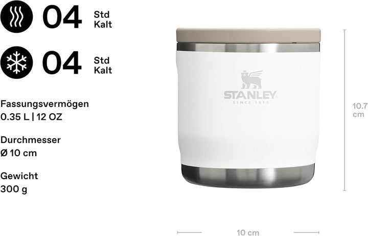 STANLEY Adventure To-Go Food Jar 0.35L - Thermobehälter Für Essen - 4 Stunden Heiss - 4 Stunden Kalt