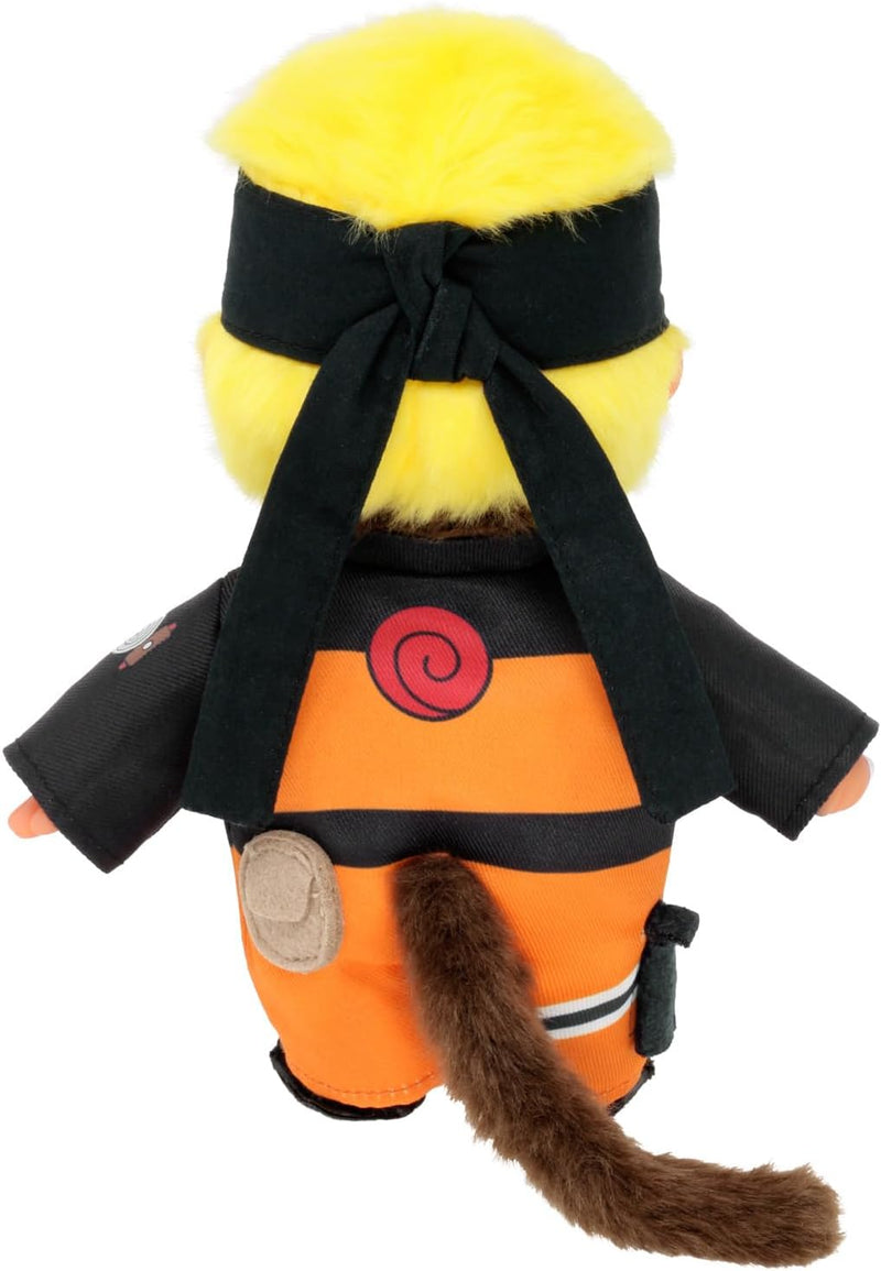 BANDAI - Monchhichi - Kuscheltier Monchhichi Naruto Shippuden - Ikonisches Affenkuscheltier der 80er