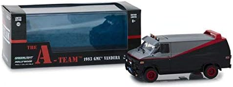 Greenlight Collectibles - DieCast Model GMC VANDURA 1983 From A-TEAM Tv Movie 12cm - Scale 1/43 - 86