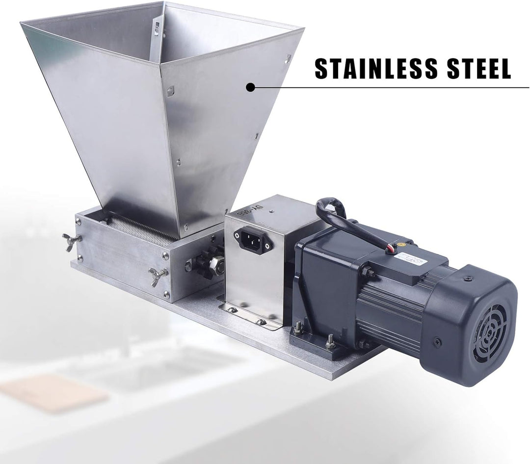 RainWeel Elektrisch Getreidemühle Malzmühle Korn Schleifer Edelstahl Maismühle
