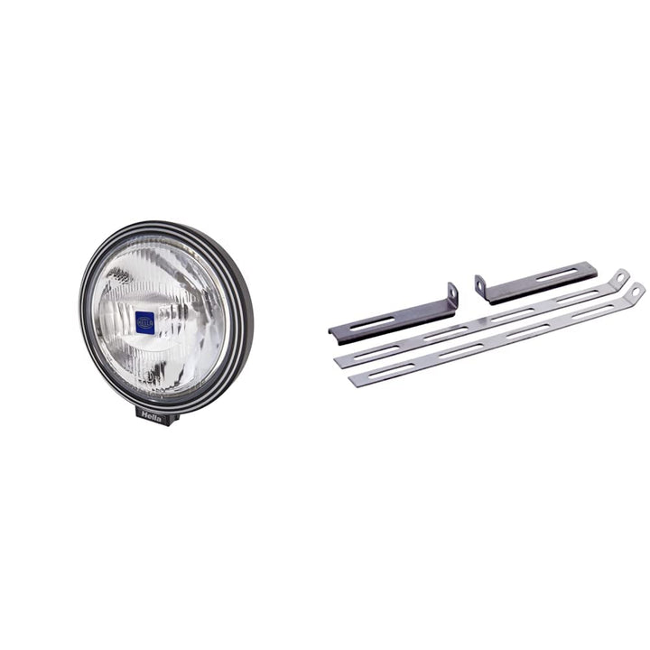 Hella 1F8 006 800-051 Halogen-Fernscheinwerfer - Rallye 3000-12/24V - rund - Referenzzahl: 37.5 - An