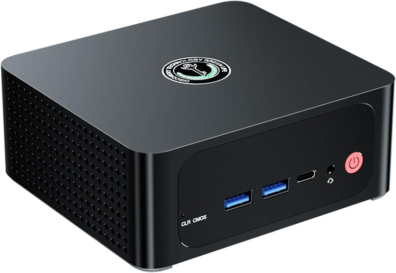 TRIGEKY S6 Pro Mini-PC AMD Ryzen 9 6900HX (bis zu 4,9 GHz, 8C/16T) Mikro-PC, 16 GB DDR5 RAM + 500 GB