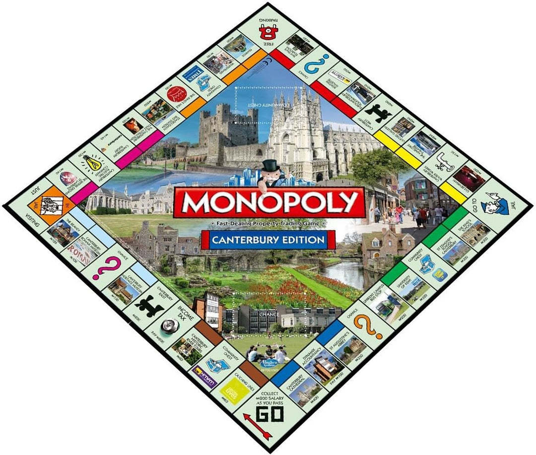 Winning Moves Monopoly Canterbury Edition - Brettspiel, Canterbury