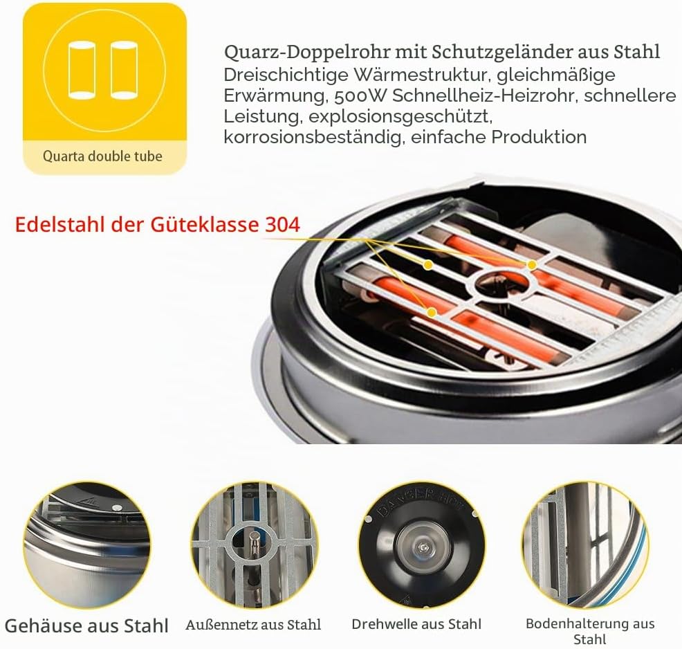 500W Zuckerwattemaschine, Mini Home DIY Süssigkeitenmaschine, 220V Zuckerwattegerät, mit 10 Zuckerwa