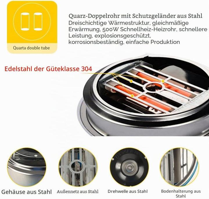 500W Zuckerwattemaschine, Mini Home DIY Süssigkeitenmaschine, 220V Zuckerwattegerät, mit 10 Zuckerwa