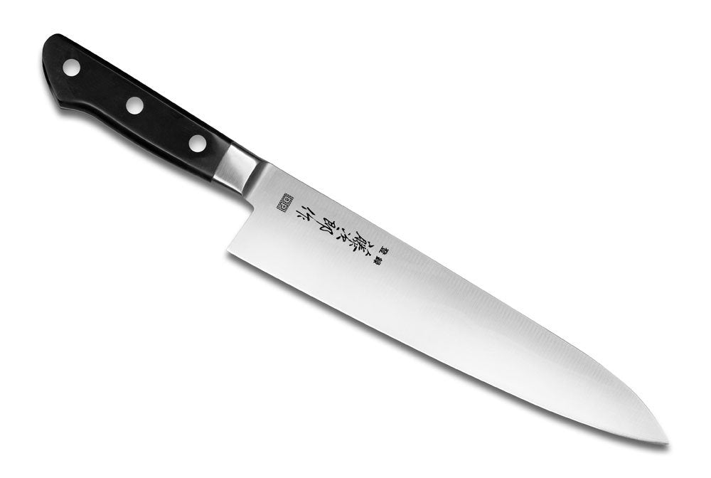 Tokyo Design Studio Kochmesser Tojiro DP 3-lagig, 24 cm, Stahl, Silber, 24 x 4 x 1 cm