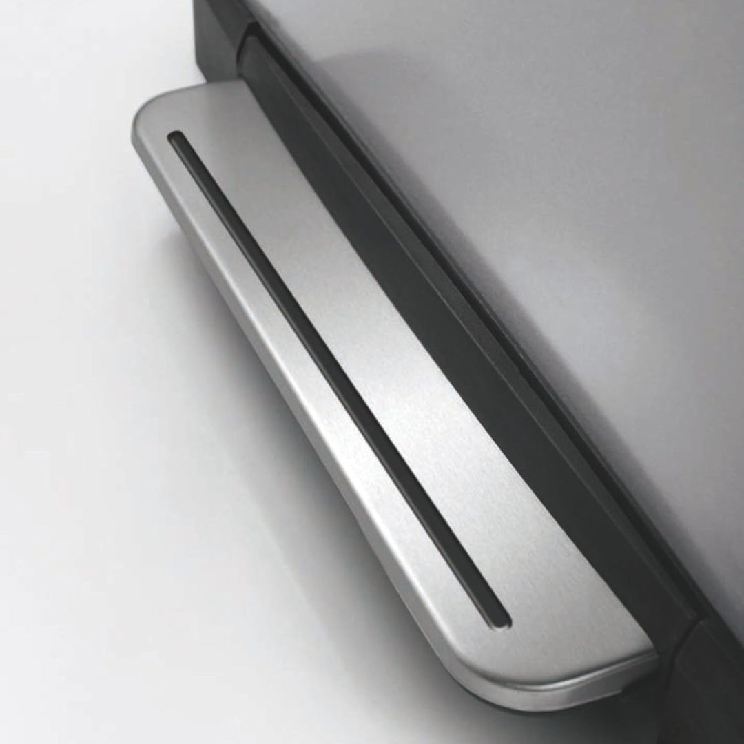 EKO E-Cube Tretmülleimer 28+18L Mülltrenner (34.5 x 50 x 65 cm, Dämpfer-System, Fingerabdruck frei,