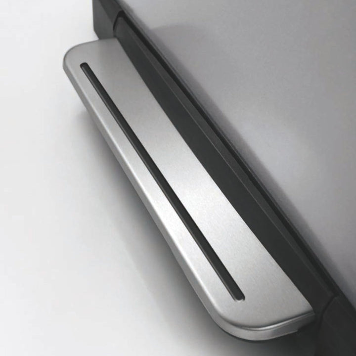 EKO E-Cube Tretmülleimer 28+18L Mülltrenner (34.5 x 50 x 65 cm, Dämpfer-System, Fingerabdruck frei,