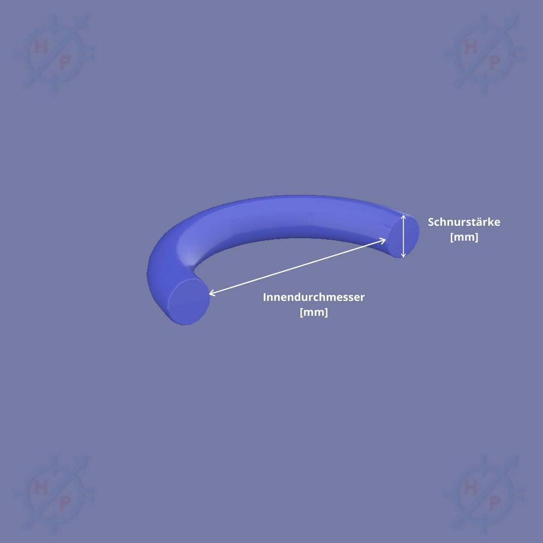 5 Pcs O-ring 115 mm x 125 mm x 5 mm | Nitrilkautschuk - NBR Dichtung Gummidichtung Oring 115x5-70 Sh