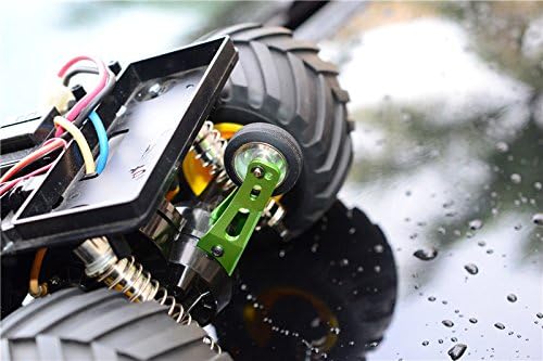 GPM for Tamiya Lunch Box Tuning Teile Aluminium Rear Wheelie Bar - 1 Set Orange