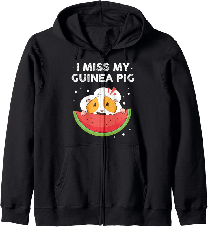 Ich vermisse mein Meerschweinchen Kapuzenjacke