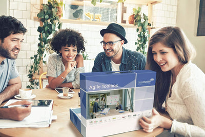 Legamaster 7-125400 Agile Toolbox, Zubehörset für Projektmanagement