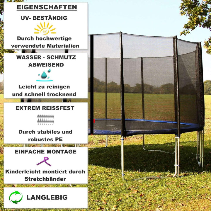 Baunsal® Trampolin Sicherheitsnetz Ø 457