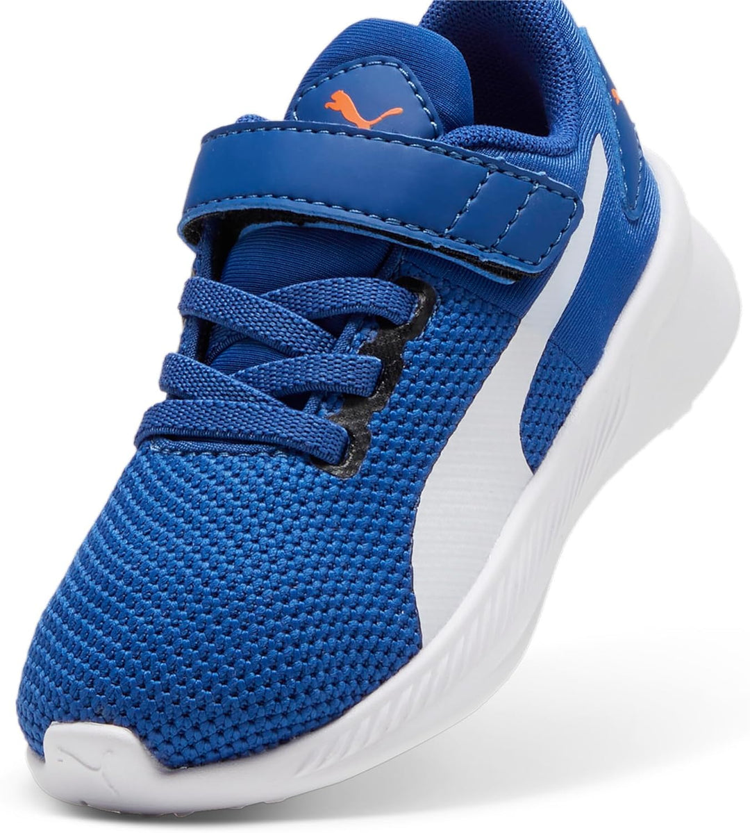 PUMA Unisex Kinder Flyer Runner V Inf Sneaker 20 EU Cobalt Glaze Puma White Puma Black, 20 EU Cobalt