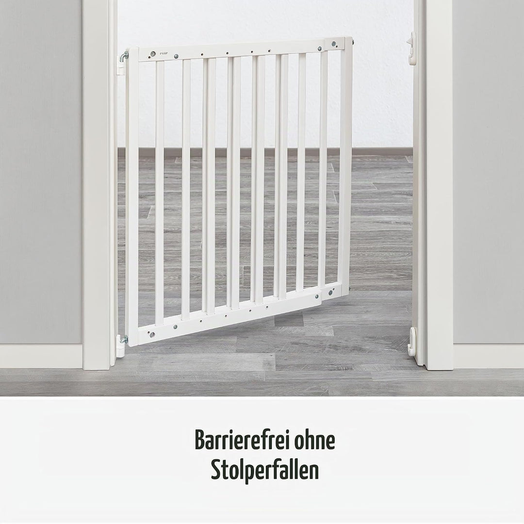 Türgitter und Treppenschutzgitter zum Schrauben, Baukasten zum Zusammenbauen, ausziehbar 63-103,5 cm