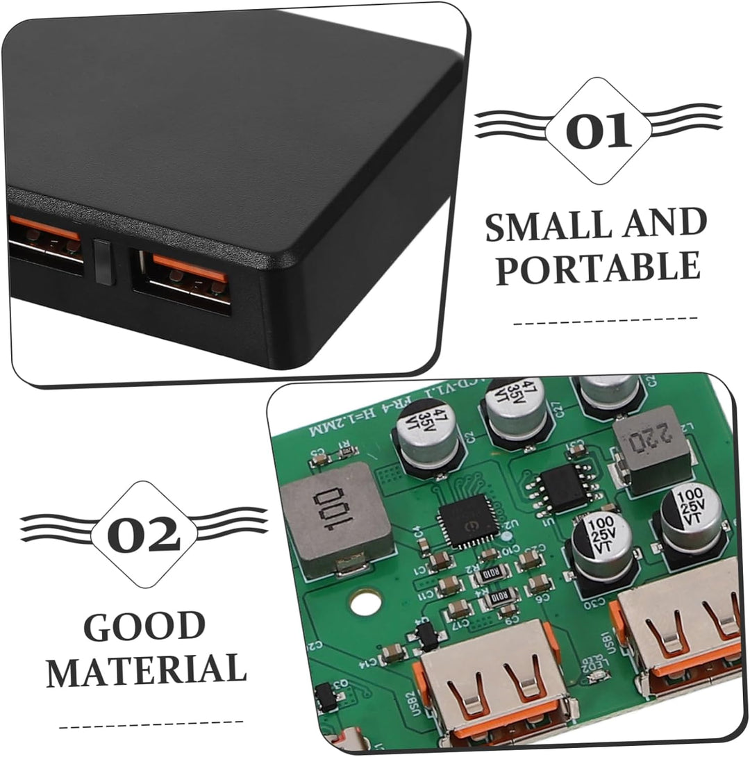 Garneck 50w Solar Ladecontroller Mit USB-Ports Faltbares Solarpanel Spannungsgeregelter Solar Handy-