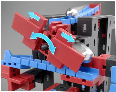 fischertechnik Kugelbahn Dynamic S 539175 – Konstruktionsspielzeug, Murmelbahn für Kinder ab 7 Jahre