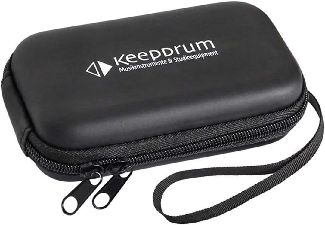 Rode Wireless Micro Drahtloses Mikrofon-System USB-C für Smartphones Rot mit keepdrum Soft-Case Tasc