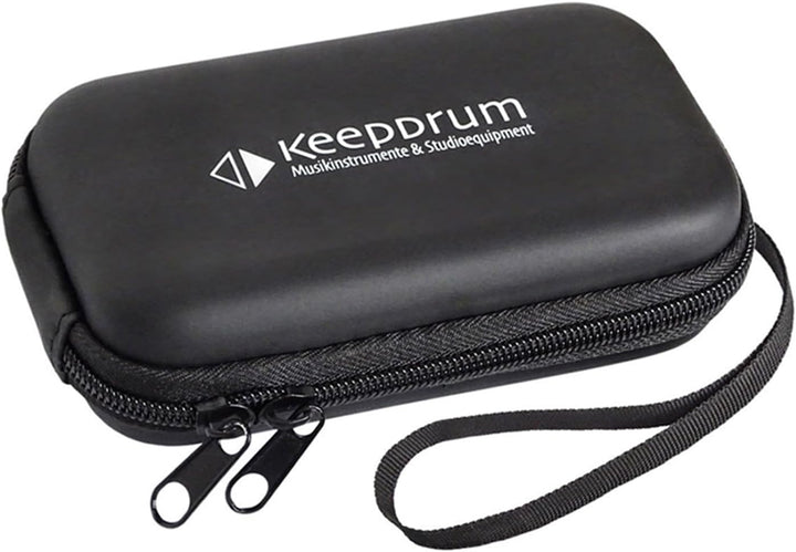 Rode Wireless Micro Drahtloses Mikrofon-System USB-C für Smartphones Rot mit keepdrum Soft-Case Tasc