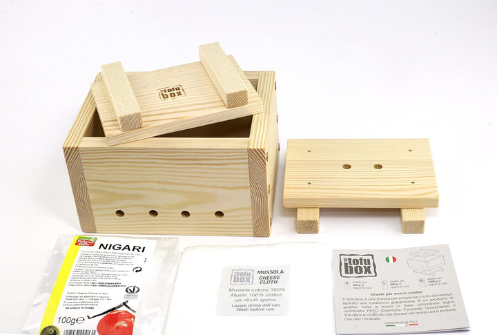 Tofu Maker Kit Regular (500g) Hand Made in Italy (Regular), Regular