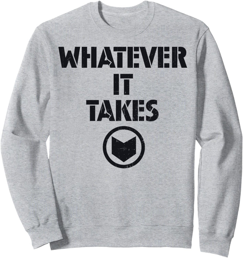 Marvel Avengers Endgame Whatever It Takes Hawkeye Logo Sweatshirt