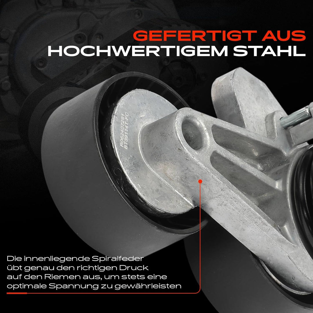 Frankberg Spannrolle Riemenspanner Vorne für E88 135 E82 135 M E90 E93 E92 E91 335 3.0L 2006-2013 39