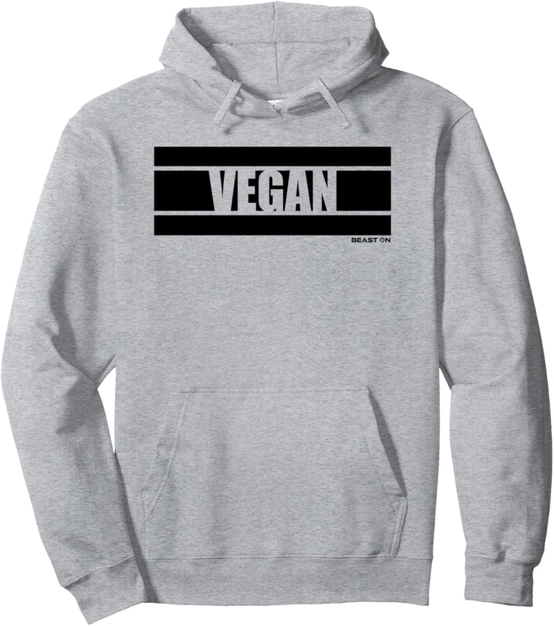 Vegan Fitness Veganer Vegetarier Gym Motiv Fitness Design Pullover Hoodie