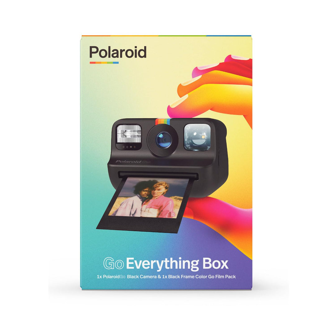 Everything Box Polaroid Go - Schwarz Schwarz Everything Box Kamera Color Film, Schwarz Everything Bo