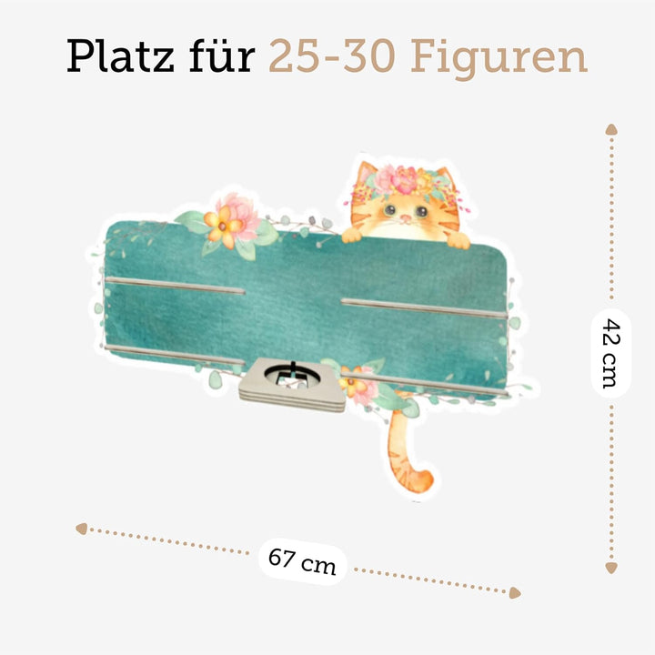 Farbklecks Collection Musikboxregal Katzenbanner 3