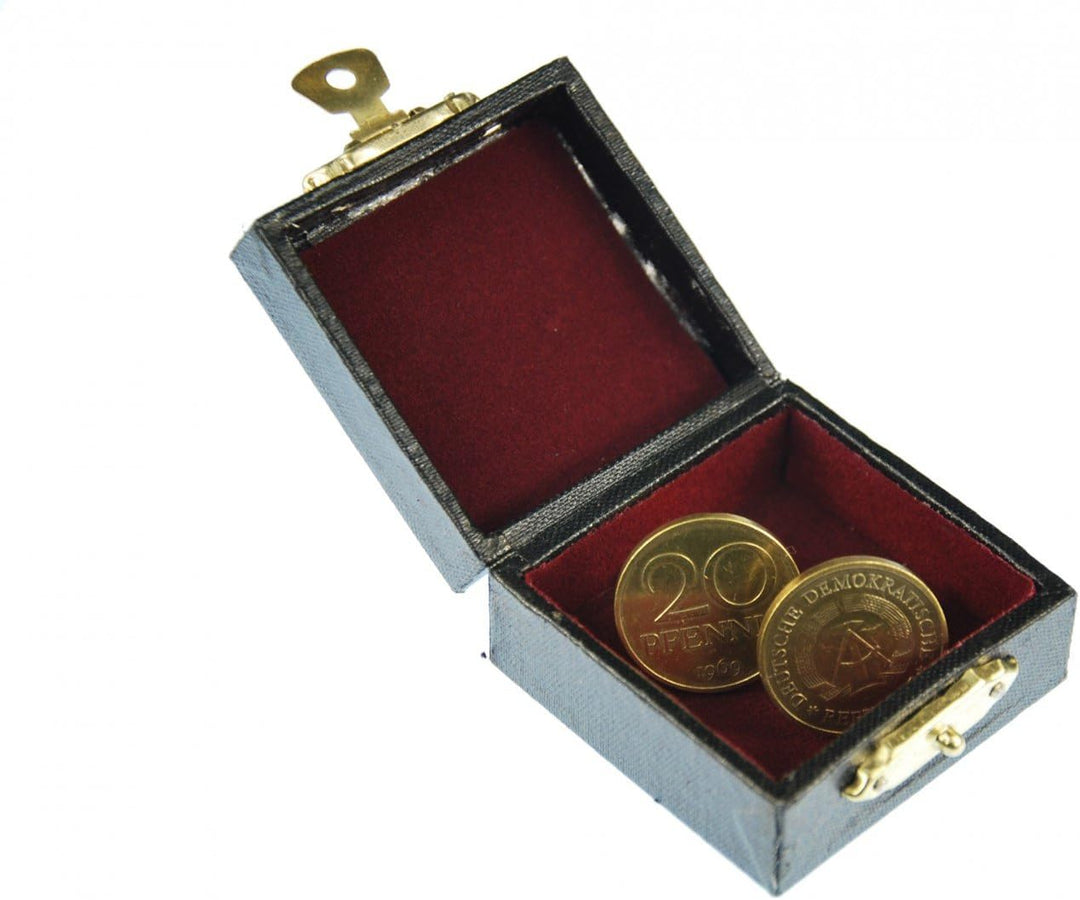Miniblings 20 Pfennig DDR Manschettenknöpfe Miniblings Münzen Manschetten 20 Pfennig gold - Herrensc
