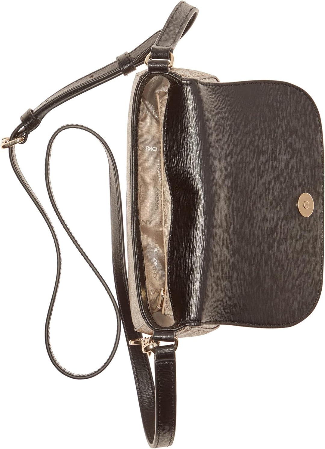 DKNY Damen Bryant Saddle Bag Chino/Black, Chino/Black